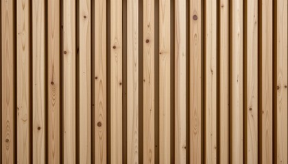 Natural Light Wood Wall with Vertical Panels Showcasing a Warm and Inviting Rustic Texture for Interior Design