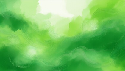 green watercolor background