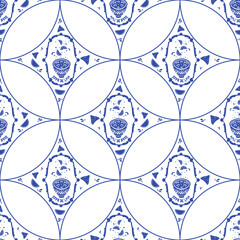 Seamless pattern with maracas and taco for mexican fiesta party design