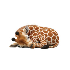 Obraz premium Sleeping Giraffe
