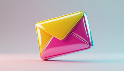 Glossy Envelope Mail Icon