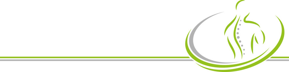 Obraz premium Person und Wirbelsäule, Orthopädie, Physiotherapie und Chiropraktiker Hintergrund