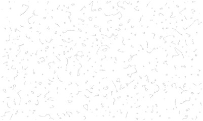 Subtle light gray lines and dots form a delicate, random texture vector on a crisp white background. This ethereal abstract pattern provides a versatile backdrop for digital designs, web pages, and