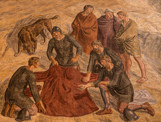 The Soldiers Cast Lots For