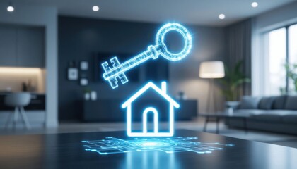 Holographic home key concept