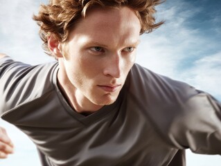 a determined athlete skillfully maneuvering through a challenging soccer practice