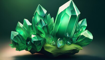 green crystal