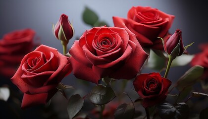 red roses