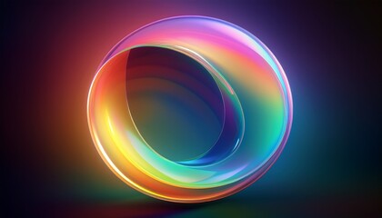 colorful gradient shape blur blur gradient shape transparent shape gradient shining circle holographic blurred shape rainbow colors abstract design