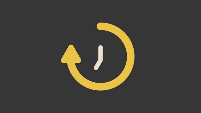 Time's Echo: An abstract representation of time's cyclical nature. A stylized clock icon features a clockwise arrow, illustrating the continuous flow of moments.