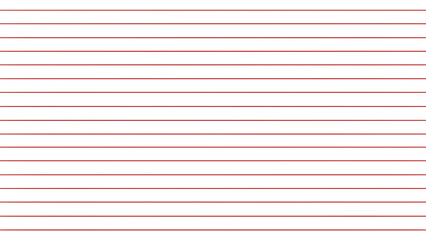 Fototapeta premium Seamless White Background with Horizontal Coral Pink Stripes Pattern for Textile Design, Wallpaper, or Digital Paper. Simple Minimalist Aesthetic, Transparent Background