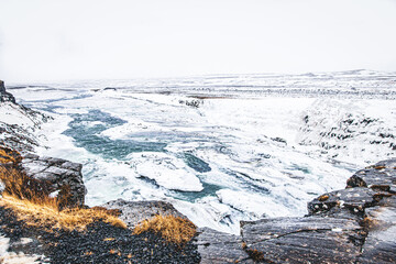 snow covered mountain in iceland