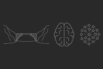 Artificial Intelligence Concepts: Neural Networks, Bridge Design, Brain