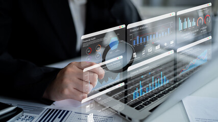 Financial dashboard improves data analytics reporting, performance tracking, and strategic decision making Parse