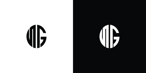n g initial monogram vector icon illustration