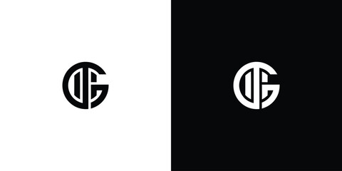 g initial monogram vector icon illustration