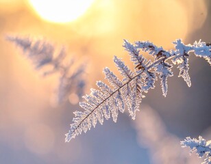 snow covered branches
