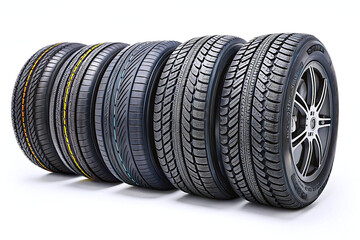 New car wheels with rims for replacement