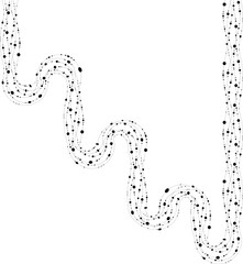 Diagonal trajectory unfolds as a wave path with dots that register pacing across the frame.