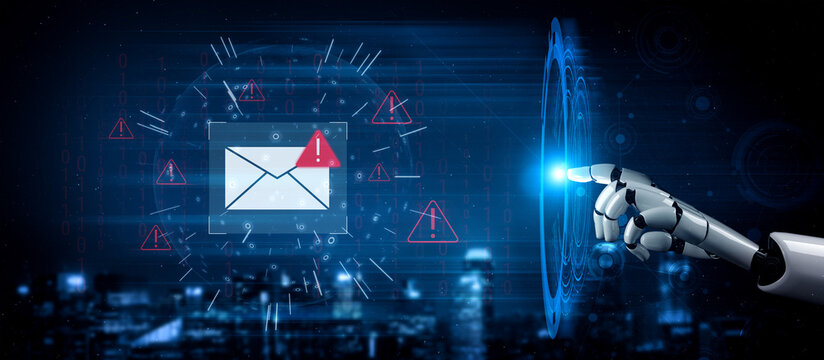 AI enhances cybersecurity through intelligent phishing detection, analyzing email patterns, and preventing fraudulent messages before they reach users. Parse - Powered by Adobe