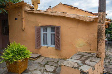 House in Ano Poli - Upper Town of Thessaloniki city, Greece