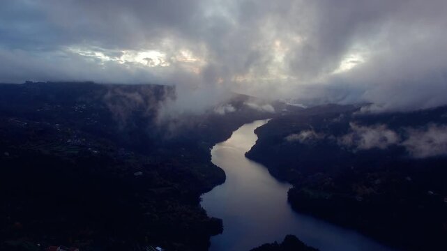 Cinematic River Landscape