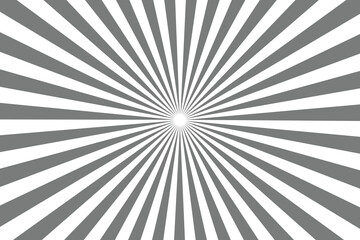 Platinum Gray color and white color Sunburst for the background. flag of japanese. The rising sun.