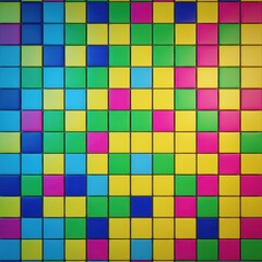 A seamless repeating pattern of small square ceramic tiles forming a clean geometric background texture suitable for design projects and architecture, square, white, architecture