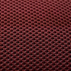 deep burgundy hexagonal mesh fabric perforated texture background