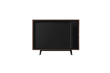 Realistic black television screen on a isolated baskgound 3d blank TV led monitor stock vector