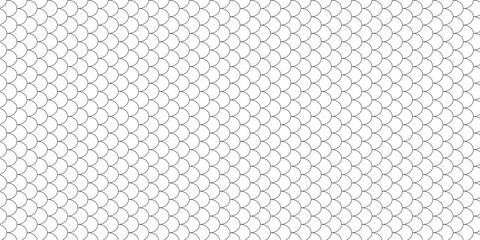 Black white Chinese seamless pattern. Fish scale seamless pattern. skin texture background © BEN HDA