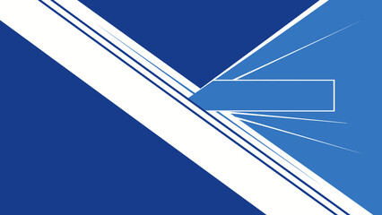 White Stripes on Blue Background.