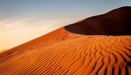Close Up Of A Sand Dune