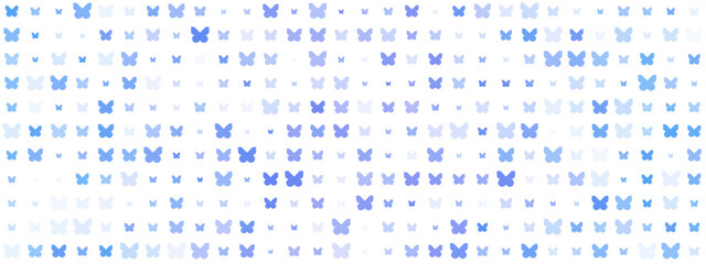 Artistic Butterfly Pattern Design with Deep Blue Background for Home Decor and Fashion