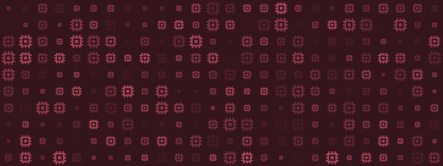 Abstract Pattern Design with Geometric Shapes in Rich Burgundy Color for Creative Projects and Backgrounds