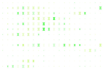 Digital Green Matrix Pattern for Creative Backgrounds and Design Projects
