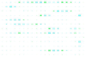 Abstract Digital Art with Green and Blue Lights in a Grid Pattern for Modern Home Decor