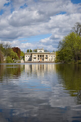 Royal Palace on the Water at Łazienki Park, Warsaw, Poland