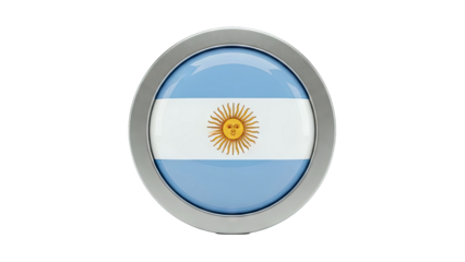 Argentina Flag Emblem