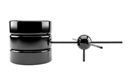 Abstract Black Database and Network Connection