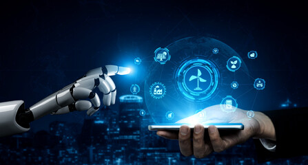 AI powered clean energy solutions optimize resource use, predict demand, and transform sustainable...