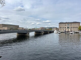 Obraz premium landscape in Stockholm, Sweden, Northern Europe