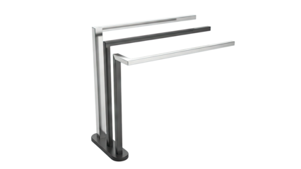 Modern Towel Rack with Multiple Bars