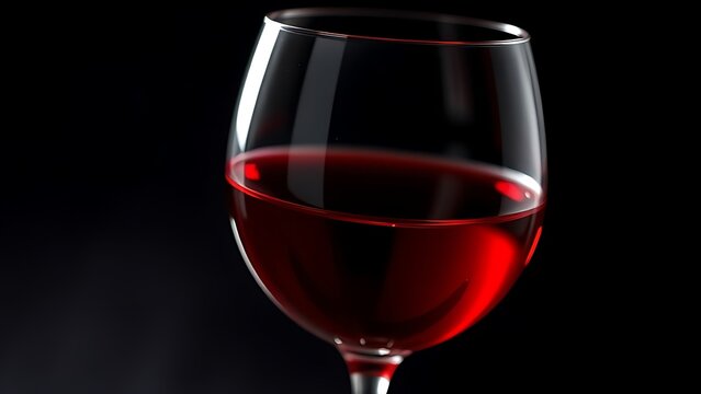 ventriloquist. Elegant goblet glass with red wine against dark sophisticated background. bar promotions, beverage menus, designed for product packaging and bar promotions, used by it administrators.
