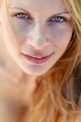 Sunlit Spring Energy: A Sporty Pose of Grace and Confidence on the Baseball Field