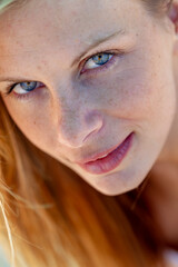 Sunlit Spring Energy: A Sporty Pose of Grace and Confidence on the Baseball Field