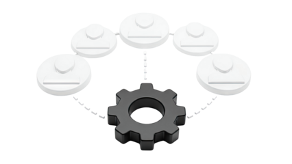 Teamwork and Automation Concept