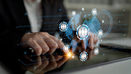 Professional networking expands business connections, fosters collaboration, and builds digital relationships for new opportunities. Latch