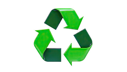 Obraz premium Green Recycling Symbol