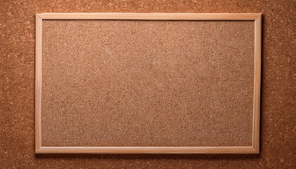 Fototapeta premium Leere Pinnwand Corkboard